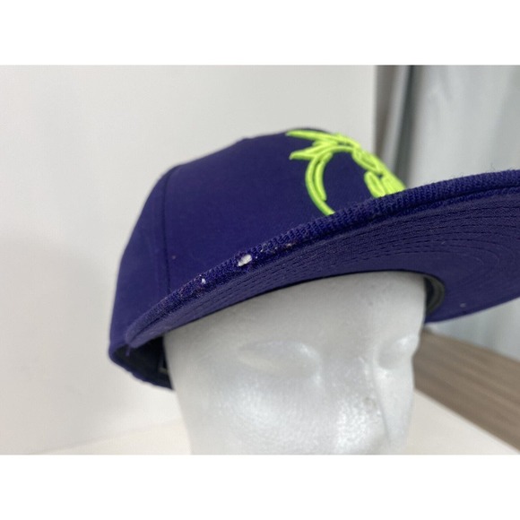 The Hundreds Adam Outline Bomb 59Fifty Snapback Cap 73/4 Purple - Picture 12 of 12